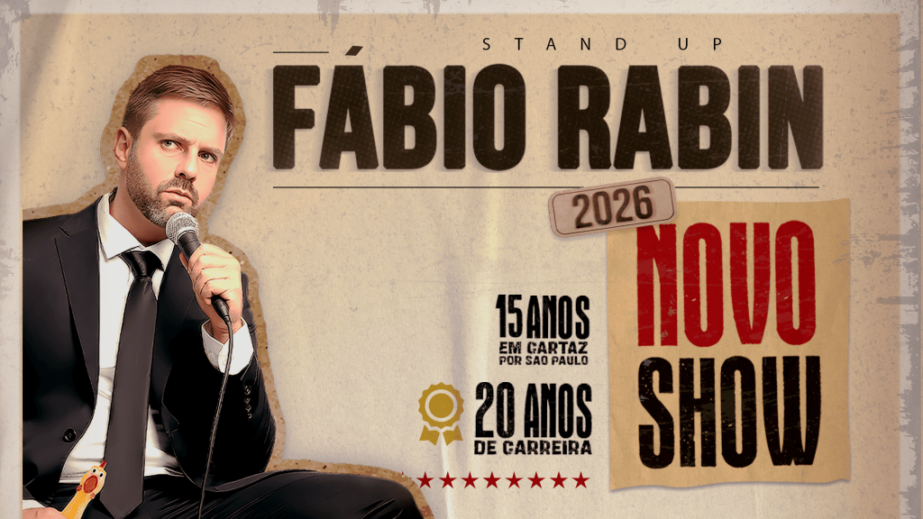 Fábio Rabin I Novo Show 2026